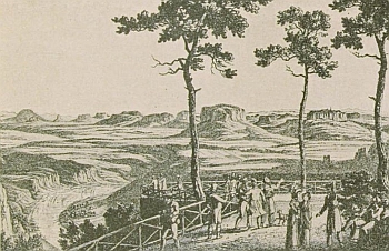 Basteiaussicht 1823 (Ludwig Richter)