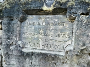 Gedenktafel Bau Basteibrcke