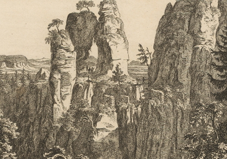 Felsentor_Neurathen (Adrian Ludwig Richter)