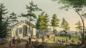 Erstes Gasthaus auf Der Bastei- um 1827