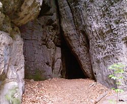 Vehmhöhle im Basteigebiet