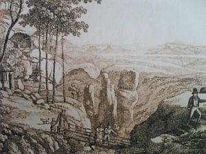 Brand - Carl August Richter - Auf dem Brand 1818