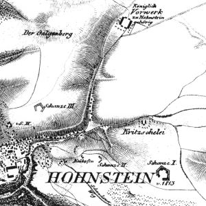 Schanzen bei Hohnstein (1813)